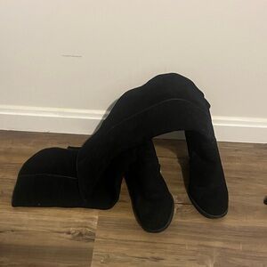 MIA Black Over the Knee Boots